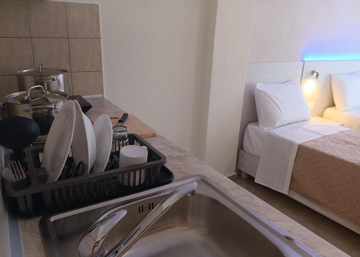 Oasis Blue Inn Λεπτοκαρυά Εξωτερικό φωτογραφία